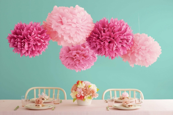 lijepe papir cvijeće kao kuhinja dekoracija-mijenja veličina