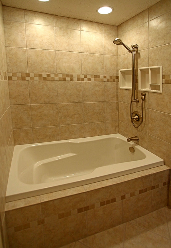 красива вана-теракота-малка баня модерно оборудване