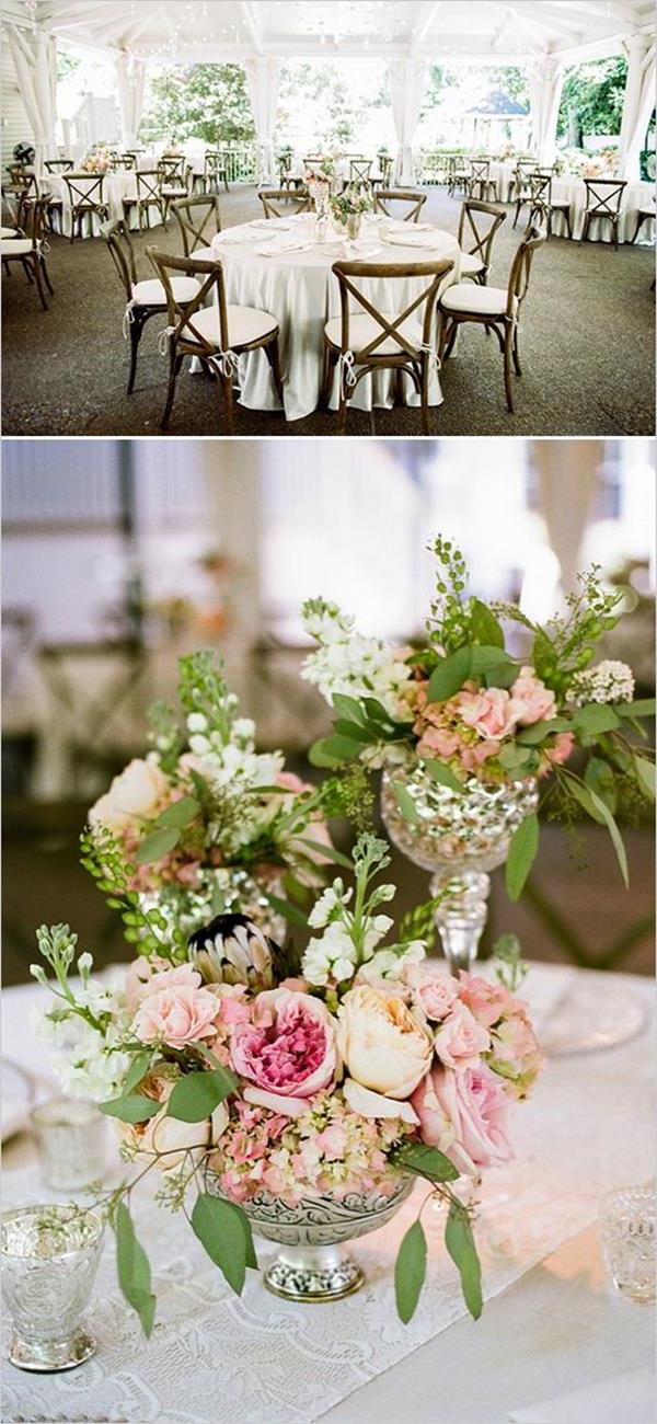 kaunis ja tyylikäs-Hochzeitsdeko-kanssa-kukkia