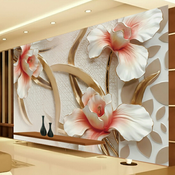 όμορφη φωτογραφία ταπετσαρία-floral-Μοναδικό σχεδιασμό