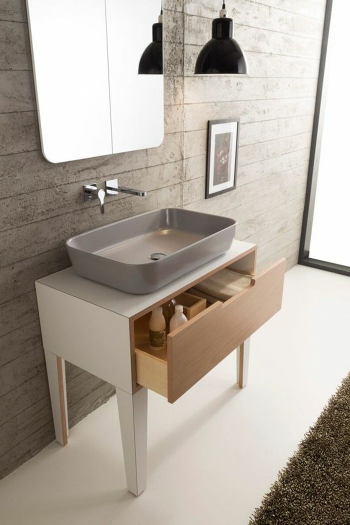 सुंदर डिजाइन-बाथरूम-महान मॉडल-सिंक