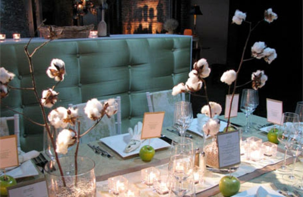 Magnifique-et-cool-décorations de mariage-pour-pommes de table
